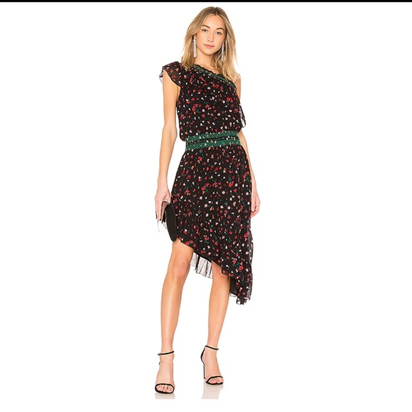 Joie Dresses & Skirts - NEW • Joie • Hafsa One Shoulder Floral Dress Small